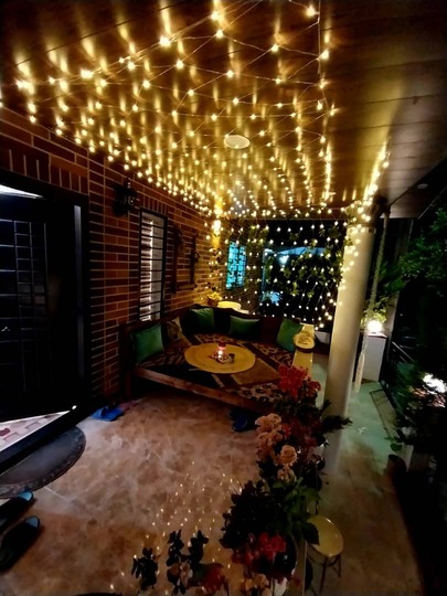 کلبه با فضای رویایی