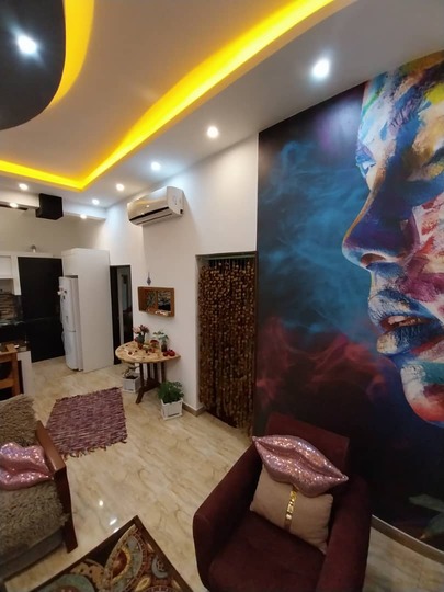 کلبه با فضای رویایی