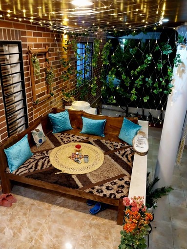 کلبه با فضای رویایی