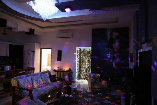 کلبه با فضای رویایی