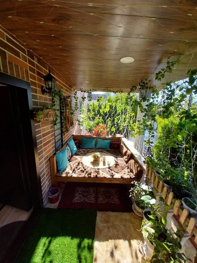 کلبه با فضای رویایی